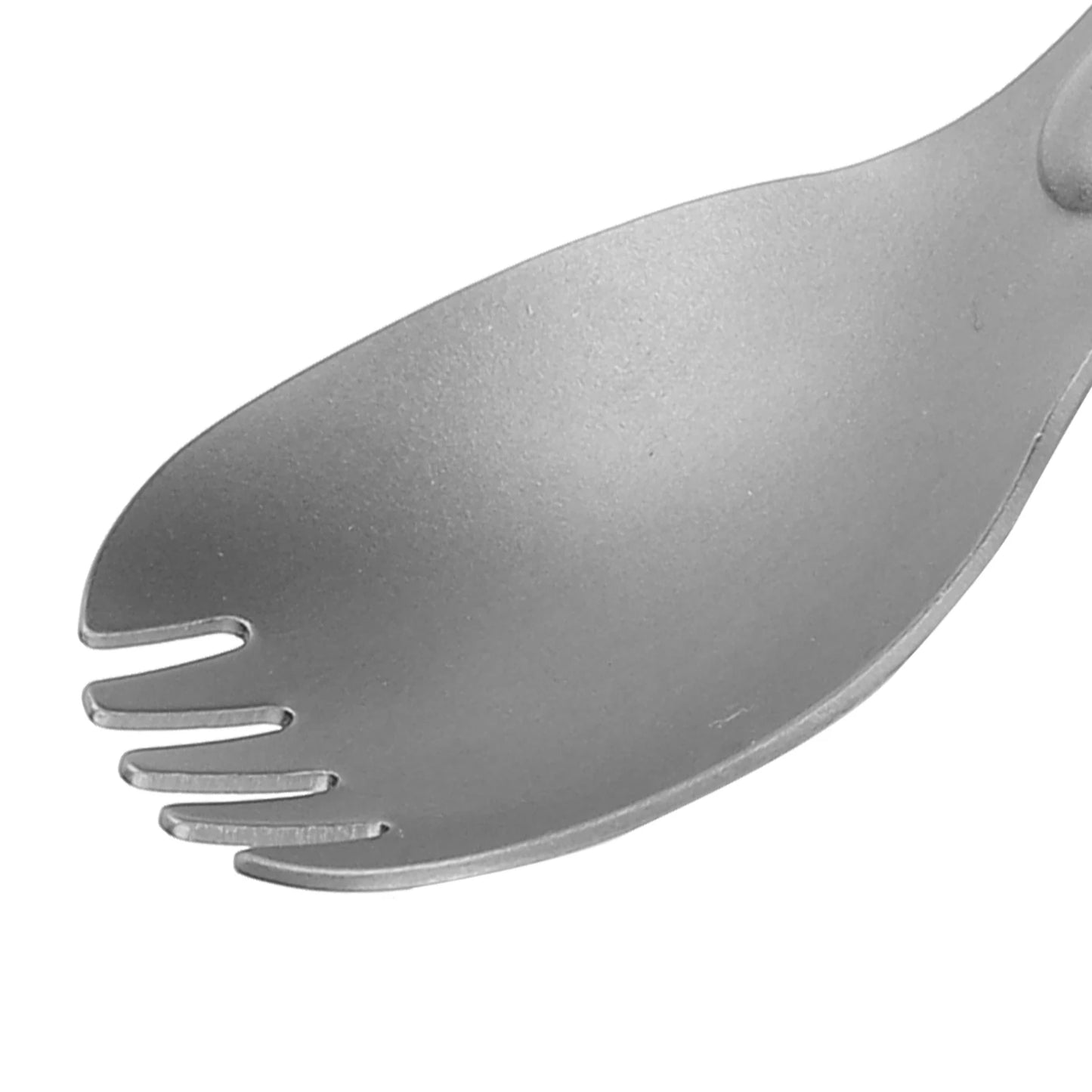Camping Long Handle Spoon Lightweight Titanium Tableware Corrosion Resistance Spork/Spoon Camping Supplies