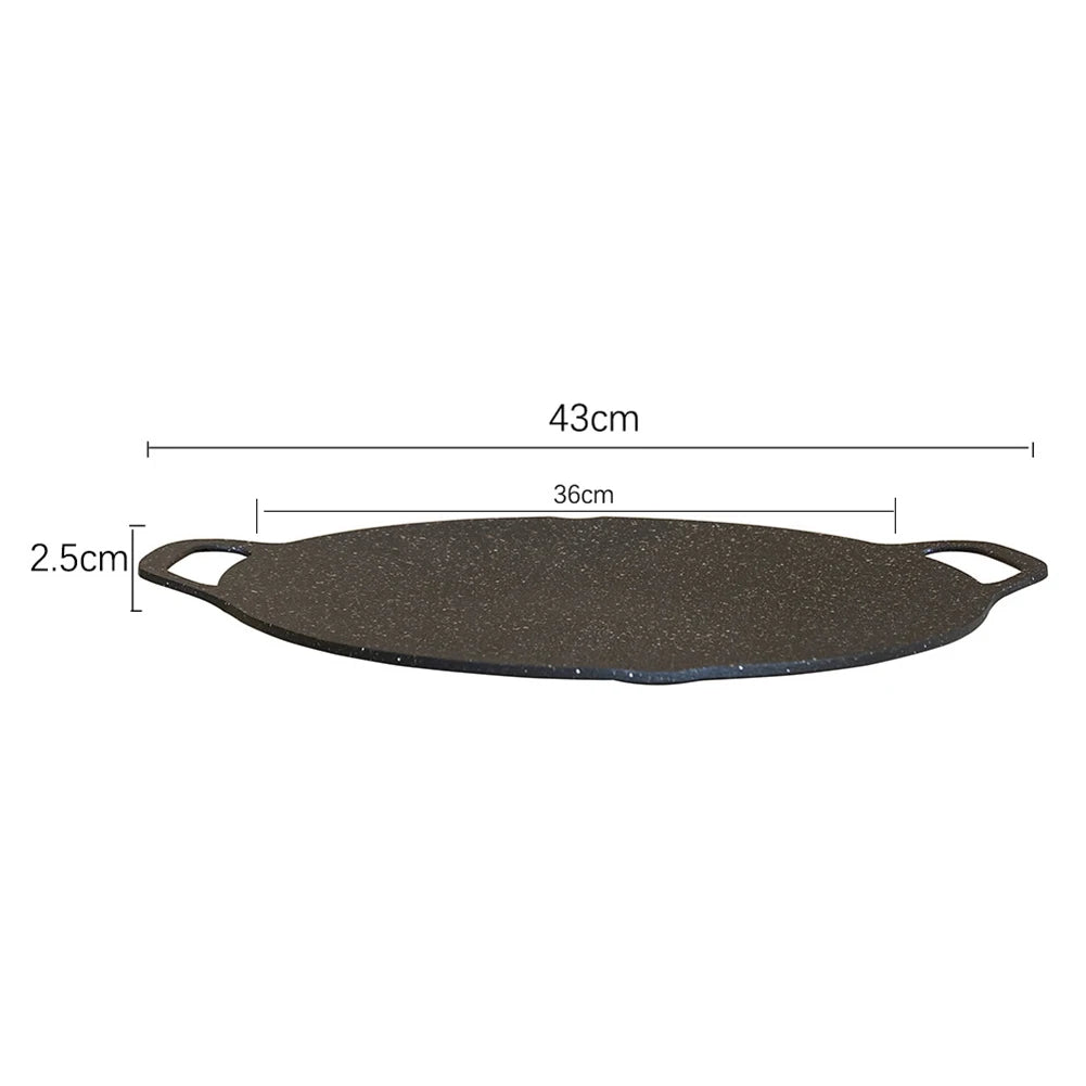 Baking Dishes Pans Non-stick Oil Frying Baking Pan Multi-purpose for Outdoor Camping Kitchen Bakeware Household Tools