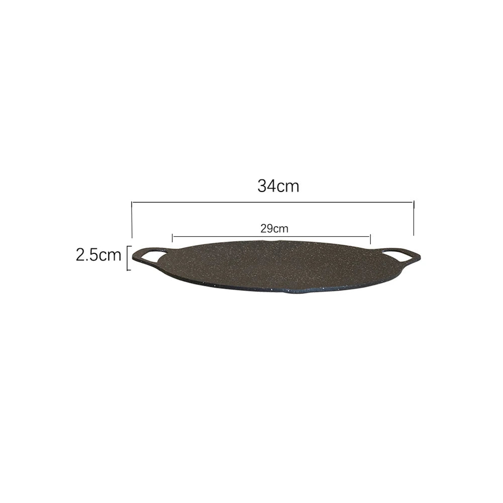Baking Dishes Pans Non-stick Oil Frying Baking Pan Multi-purpose for Outdoor Camping Kitchen Bakeware Household Tools