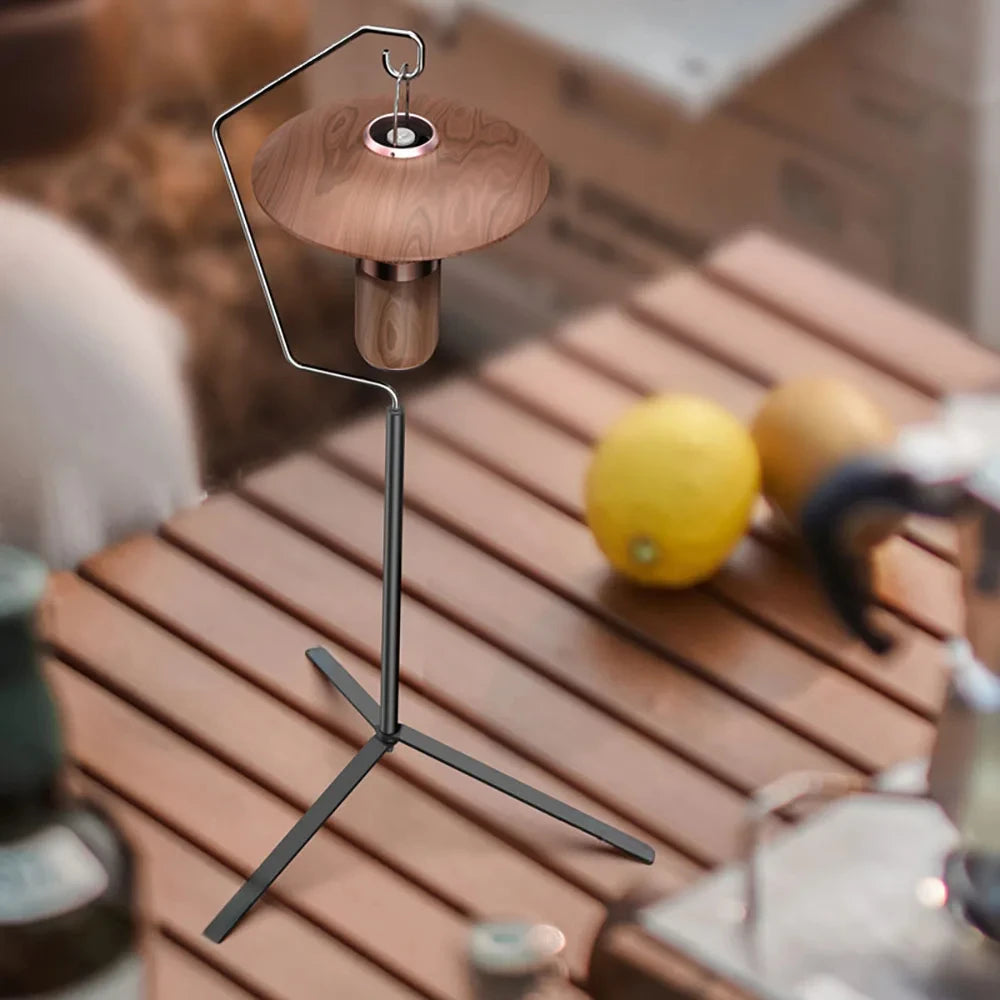 Desktop Light Frame Lightweight Small Bracket Camping Tripod Aluminum Alloy Removable Desktop Lighting Hanging Hook Frame