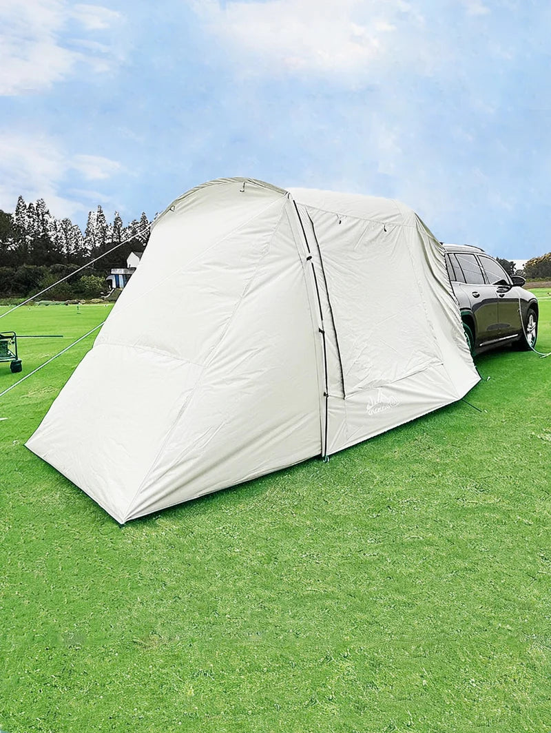 Lohascamping Car box docking tent  Portable Waterproof SUV Tail Tent 3-4 people Dome tent Sunshade Tunnel style tent,Large tent,