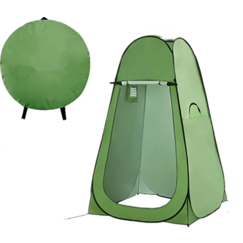 Portable Outdoor Camping Tent Shower Tent Bath Fitting Room Tent Shelter Camping Beach Private Toilet Bathroom Camping Tent