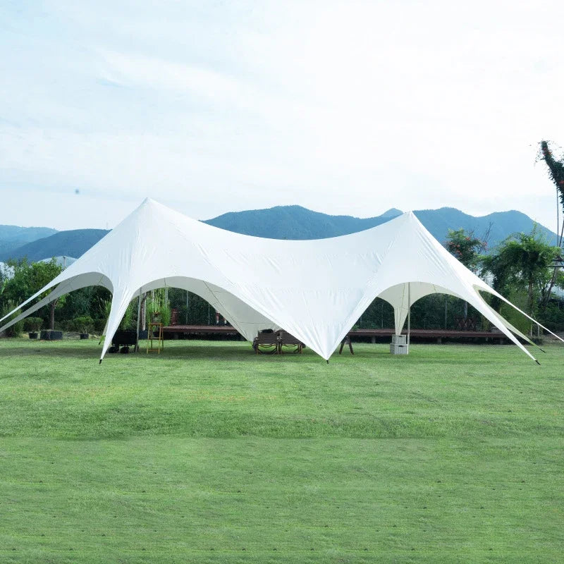 30+ persons outdoor furniture camping awning tent extra large event party wedding flysheet canopy sunshade sun shade shelter
