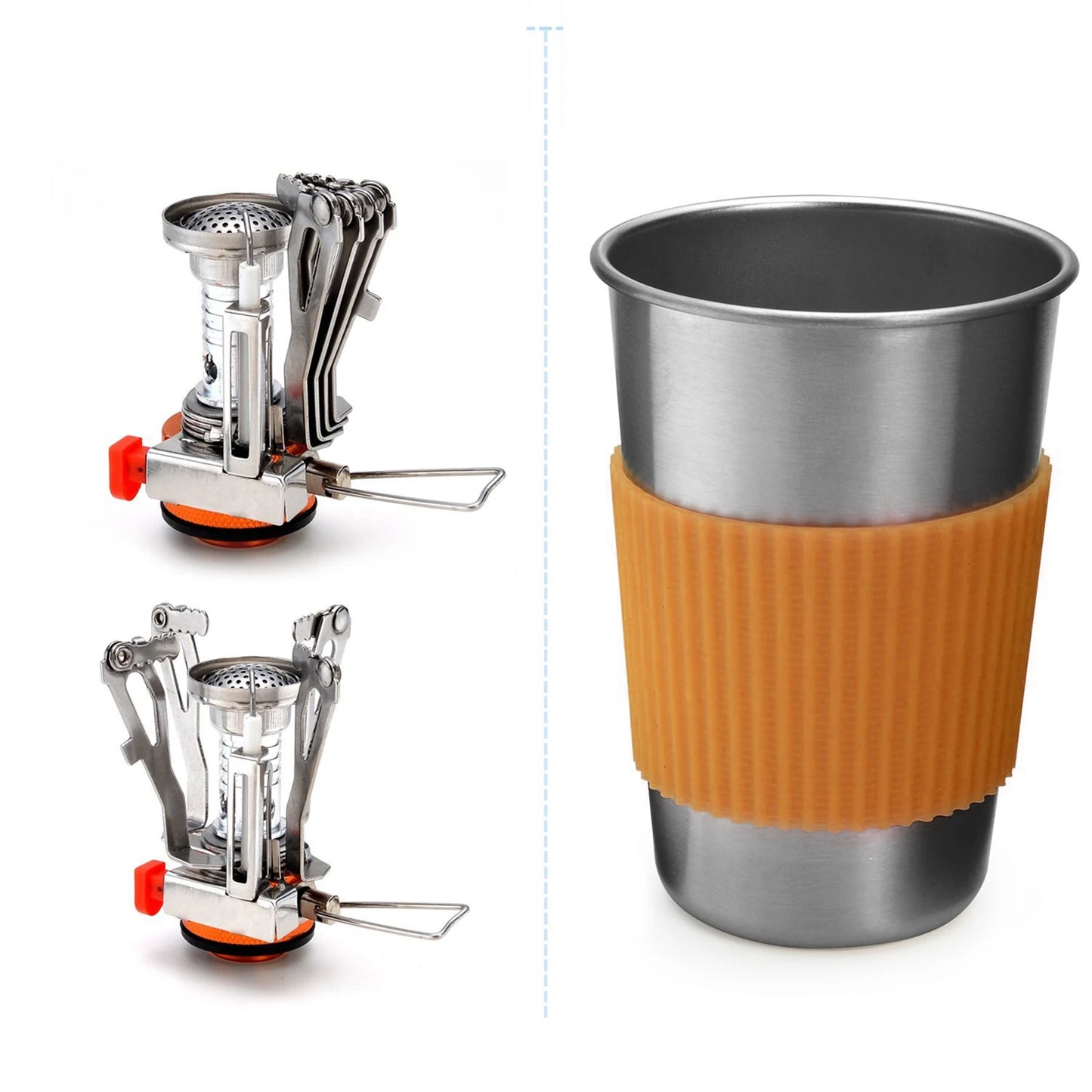 Camping Cooking Set Camping Cookware Camping Pot and Pan Camping Cookware Portable Mess Kit Camping Pot and Pans Cooking Set