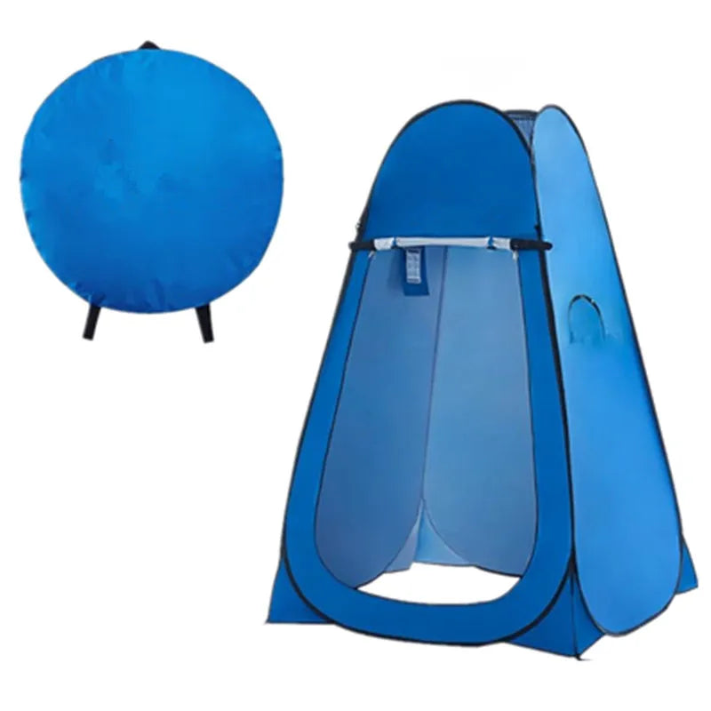 Portable Outdoor Camping Tent Shower Tent Bath Fitting Room Tent Shelter Camping Beach Private Toilet Bathroom Camping Tent