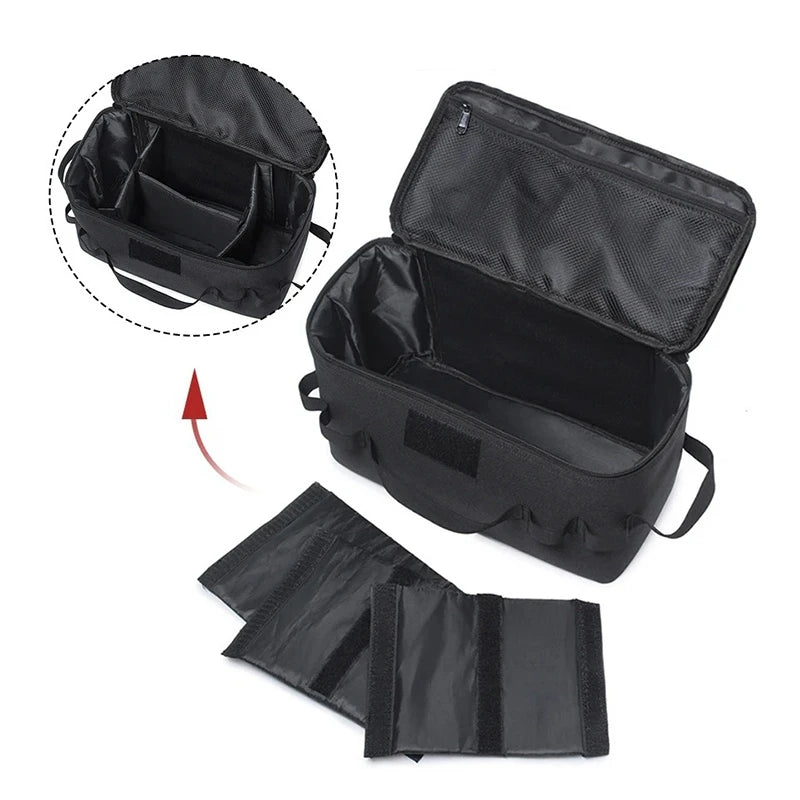 Outdoor Camping Storage Bag Large Capacity Gas Tank Ground Nail Tool Storage Bag Picnic Cookware Organizer Bags